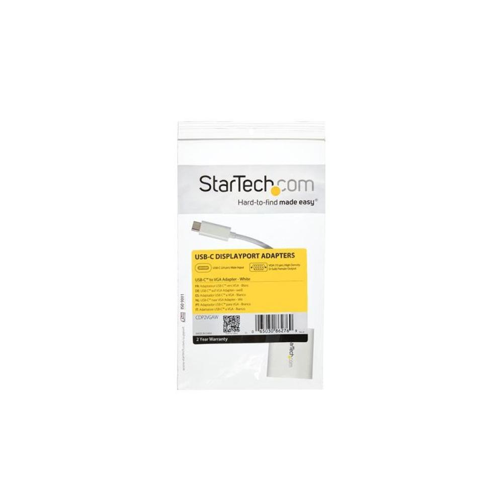 StarTech.com - Adaptador USB-C a VGA - Blanco