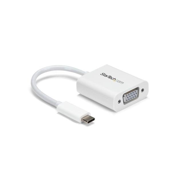 StarTech.com - Adaptador USB-C a VGA - Blanco