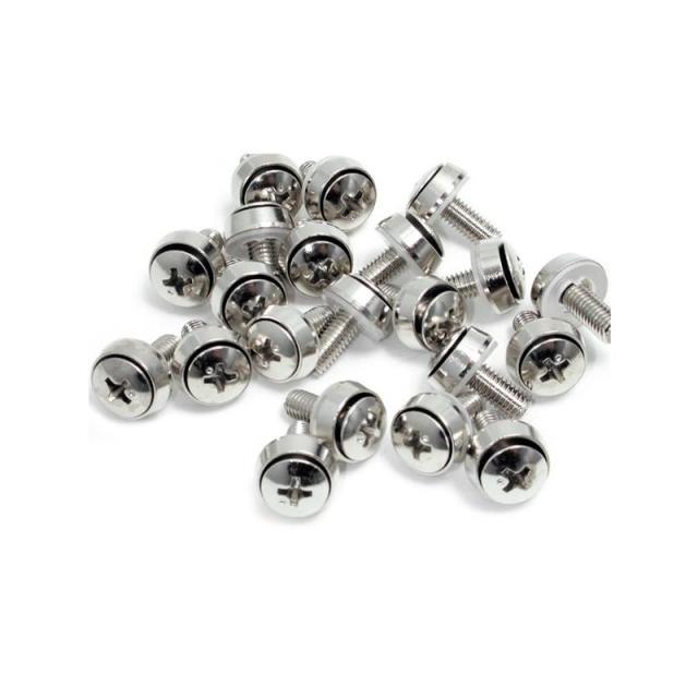 StarTech.com - Paquete de 100 Tornillos de Montaje M6x12mm