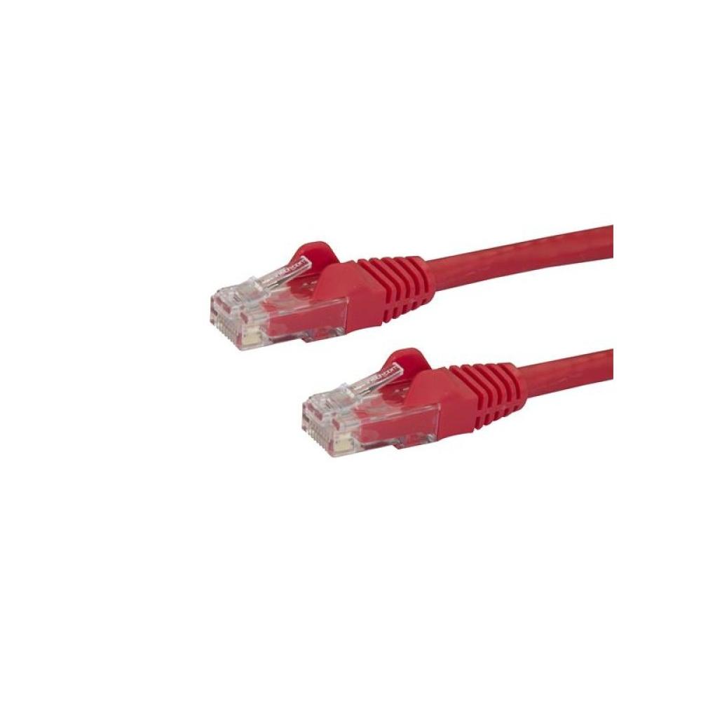 StarTech.com - N6PATC10MRD cable de red Rojo 10 m Cat6 U/UTP (UTP)