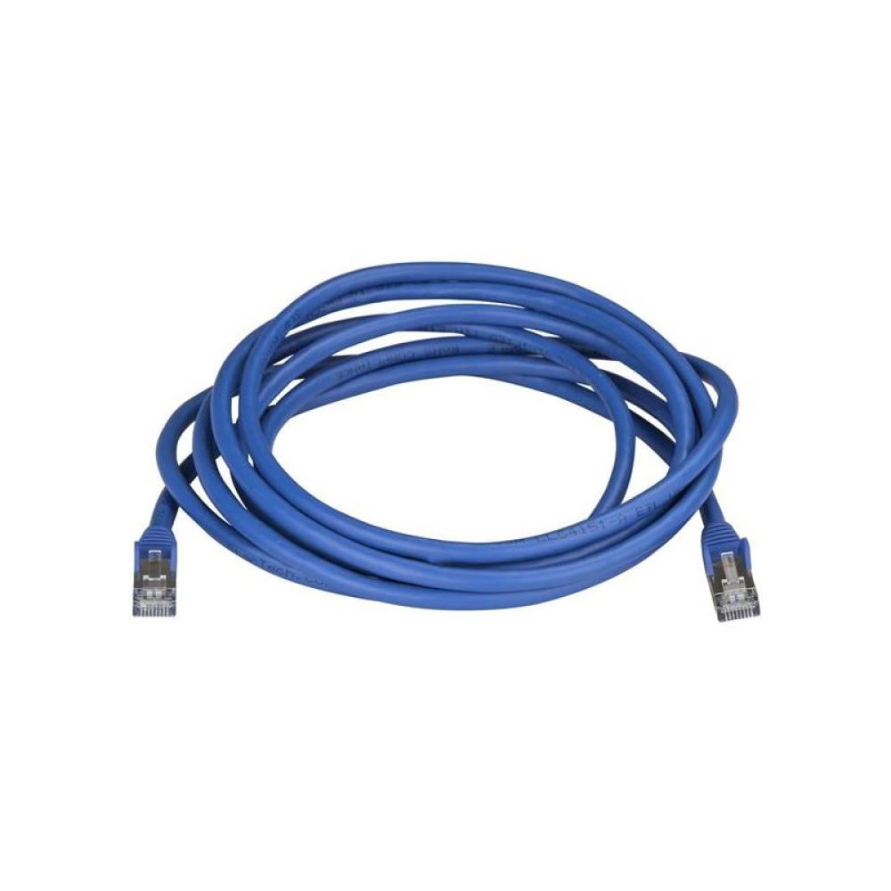 StarTech.com - Cable de 3m de Red Ethernet RJ45 Cat6a Blindado STP - Cable sin Enganche Snagless - Azul