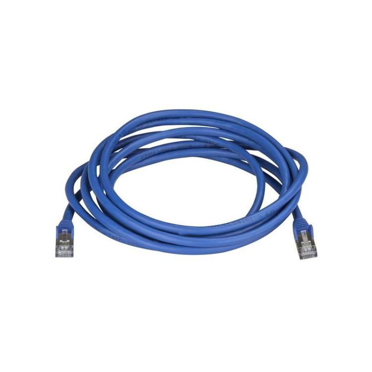 StarTech.com - Cable de 3m de Red Ethernet RJ45 Cat6a Blindado STP - Cable sin Enganche Snagless - Azul