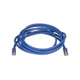 StarTech.com - Cable de 3m de Red Ethernet RJ45 Cat6a Blindado STP - Cable sin Enganche Snagless - Azul