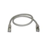 StarTech.com - Cable de 0,5m de Red Ethernet RJ45 Cat6a Blindado STP - Cable sin Enganche Snagless - Gris