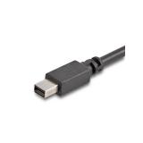 StarTech.com - Cable 1,8m USB-C a Mini DisplayPort - 4K 60Hz - Black - Adaptador USB 3.1 Tipo C a mDP