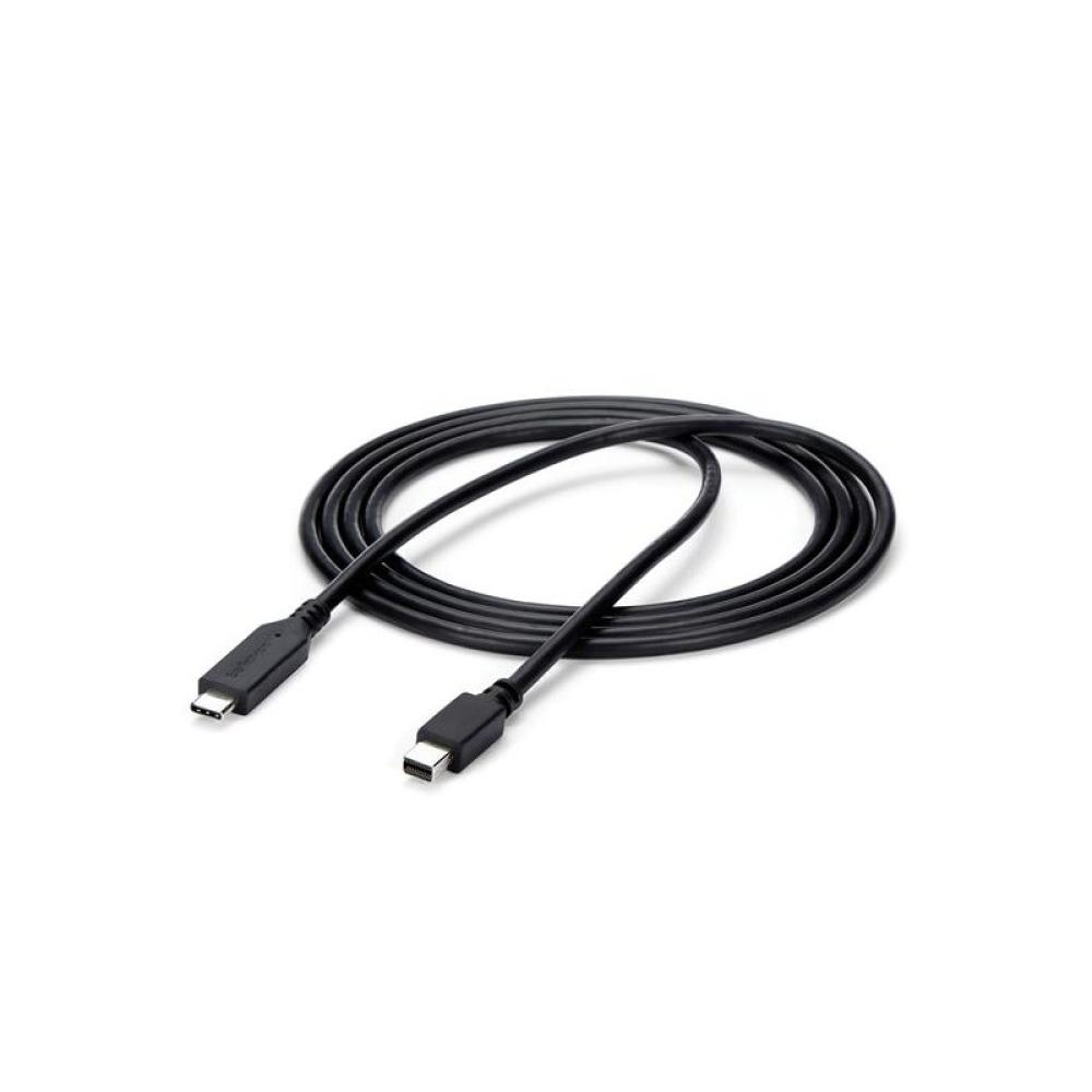 StarTech.com - Cable 1,8m USB-C a Mini DisplayPort - 4K 60Hz - Black - Adaptador USB 3.1 Tipo C a mDP