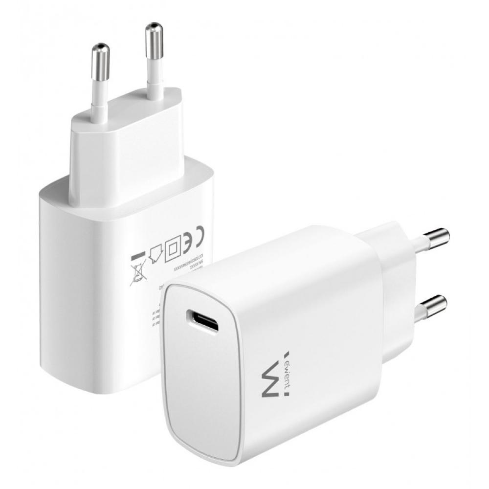 Ewent - EW1320_R1 cargador de dispositivo móvil Universal Blanco Corriente alterna Carga rápida Interior