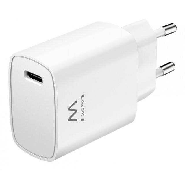 Ewent - EW1320_R1 cargador de dispositivo móvil Universal Blanco Corriente alterna Carga rápida Interior