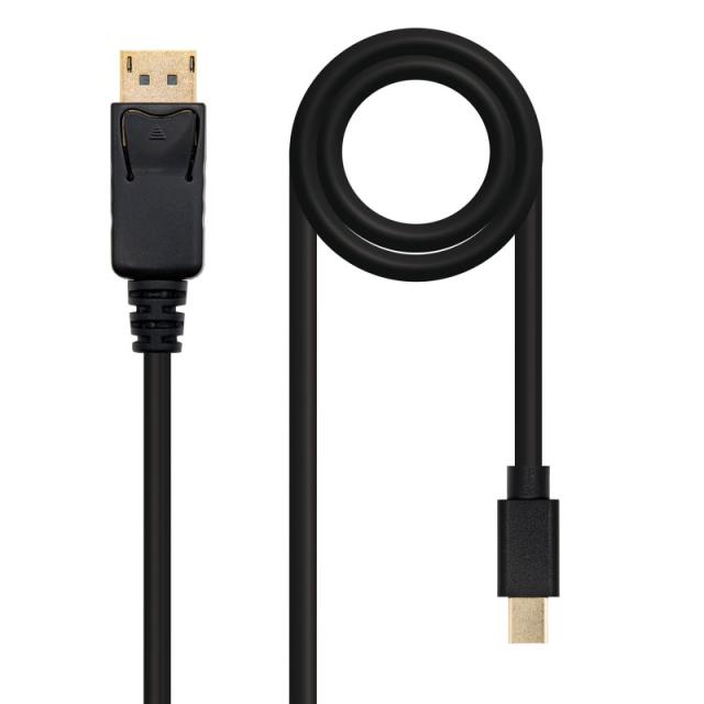Nanocable - DisplayPort, 3m Mini DisplayPort Negro