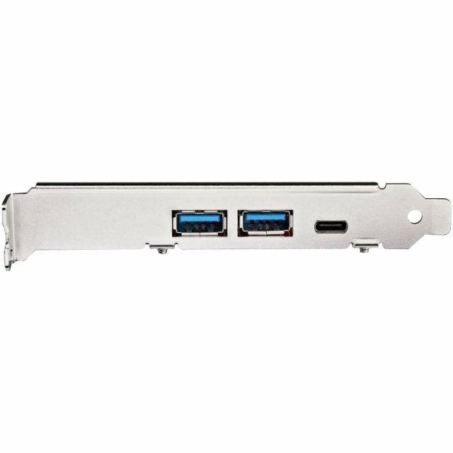 StarTech.com - Tarjeta PCIe de 5 Puertos USB -Tarjeta PCI Express USB 3.2 Gen 2 (10Gbps)con 1 Puerto USB-C y 2 Puertos USB-A - 1