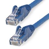 StarTech.com - Cable de 7m CAT6 Ethernet - LSZH - Cable de Red RJ45 UTP de 10Gb - 650MHz - PoE de 100W - Latiguil - N6LPATCH7MBL