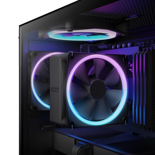 NZXT - T120 RGB Procesador Refrigerador de aire 12 cm Negro 1 pieza(s)