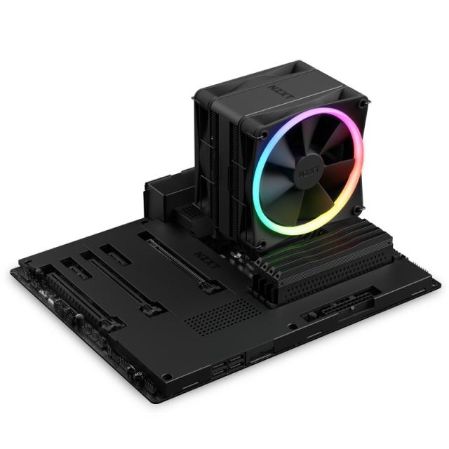 NZXT - T120 RGB Procesador Refrigerador de aire 12 cm Negro 1 pieza(s)
