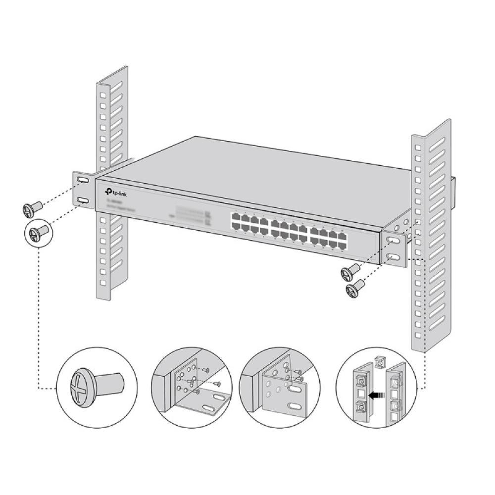 TP-Link - Omada RackMount Kit-13 Kit de montaje