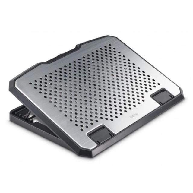 Hama - Aluminium almohadilla fría 39,6 cm (15.6") Negro