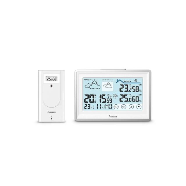Hama - 00222228 estación meteorológica digital Blanco Batería