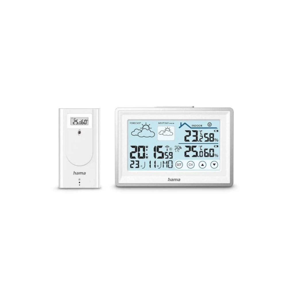 Hama - 00222228 estación meteorológica digital Blanco Batería