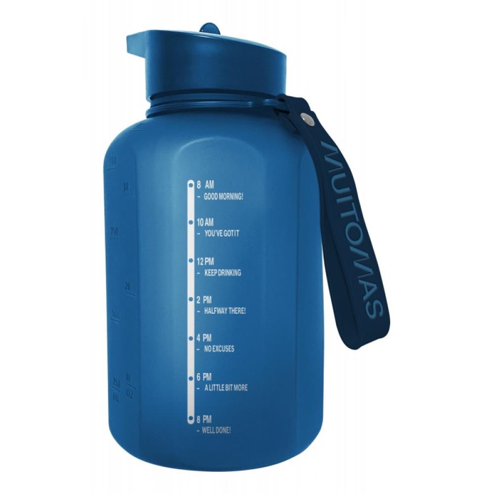 Muitomas - WBOTTLE1200BL botella y recipiente de viaje 1200 ml Plástico Botella de goteo