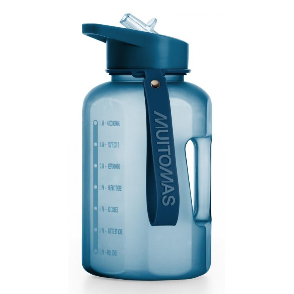 Muitomas - WBOTTLE1200BL botella y recipiente de viaje 1200 ml Plástico Botella de goteo