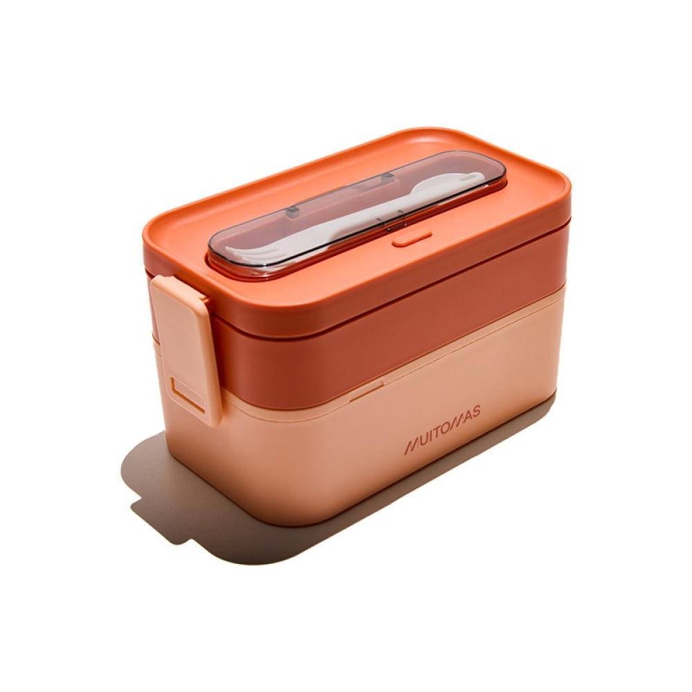 Muitomas - LUNCHBOXLPF fiambrera Táper 1,7 L Plástico Durazno 1 pieza(s)