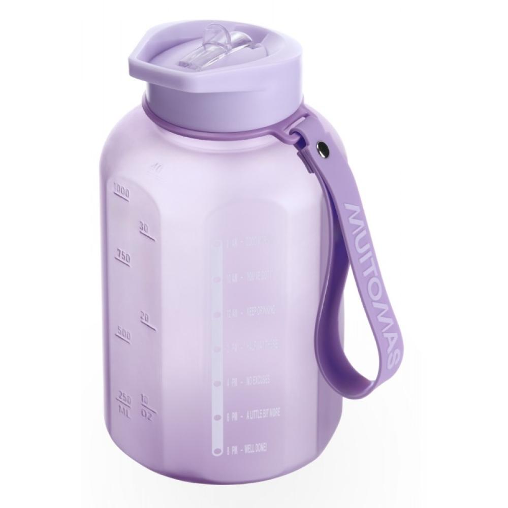 Muitomas - WBOTTLE1200VL botella y recipiente de viaje 1200 ml Plástico Botella de goteo