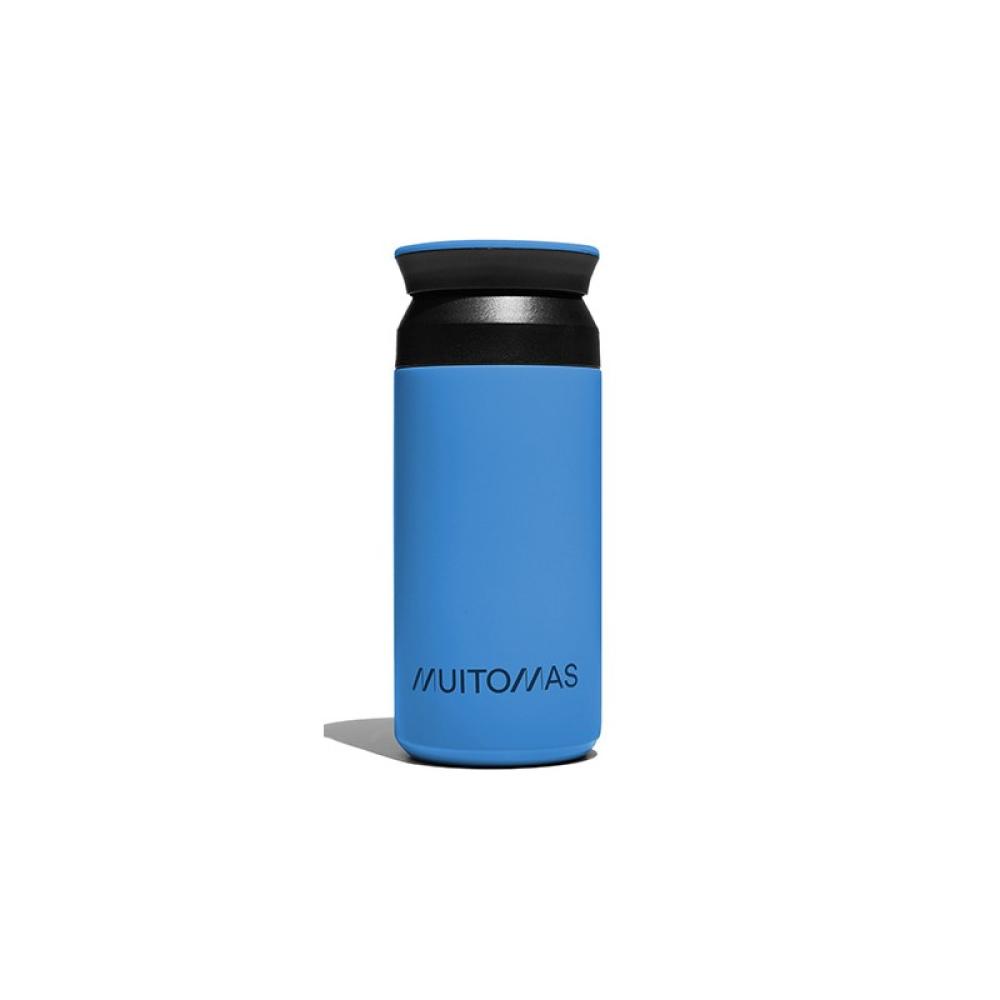 Muitomas - WBOTTLE350BL botella y recipiente de viaje 350 ml Acero inoxidable