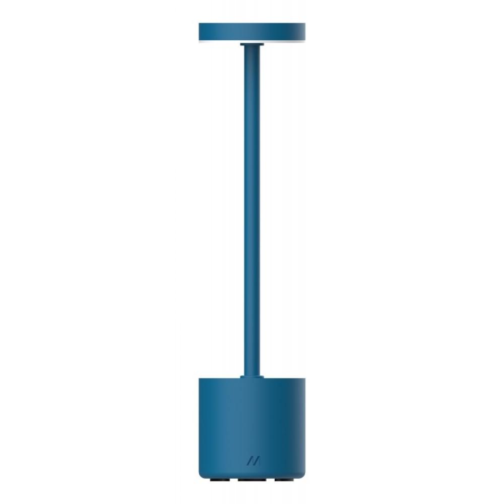 Muitomas - UPNDOWNLAMPBL lámpara de mesa LED Azul ártico