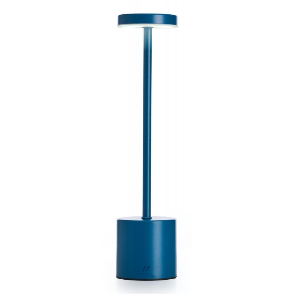 Muitomas - UPNDOWNLAMPBL lámpara de mesa LED Azul ártico