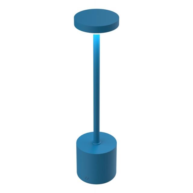 Muitomas - UPNDOWNLAMPBL lámpara de mesa LED Azul ártico