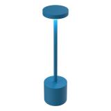 Muitomas - UPNDOWNLAMPBL lámpara de mesa LED Azul ártico