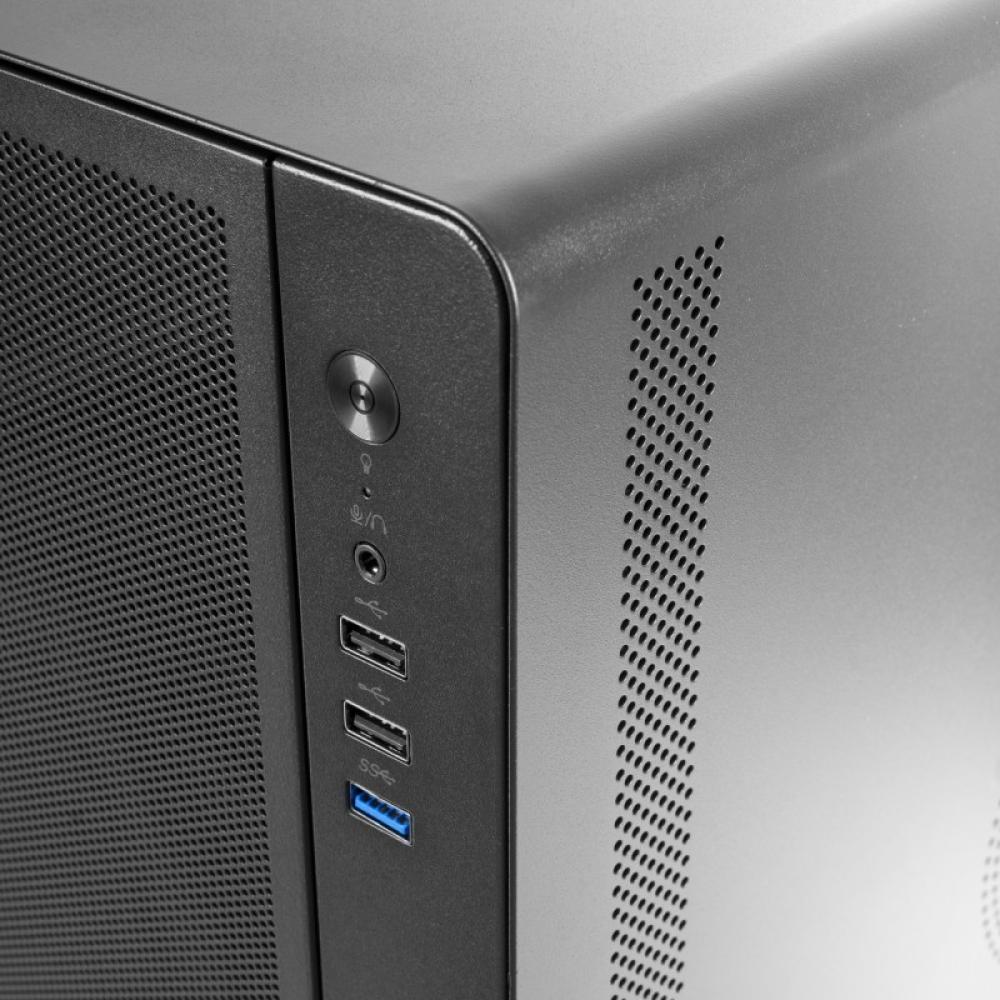 Tacens - 2AERO carcasa de ordenador Midi Tower Negro