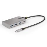 StarTech.com - Hub Ladrón USB-C de 4 Puertos con Modo Alt de DP para USB-C y Salida de Vídeo de 4K 60Hz - 3x USB-A - 1x USB Tipo
