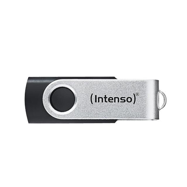 Intenso - Memoria USB Office Line, 256 GB, USB-A, 3.2 Gen 1x1, negro-plata