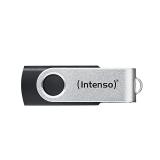 Intenso - Memoria USB Office Line, 256 GB, USB-A, 3.2 Gen 1x1, negro-plata