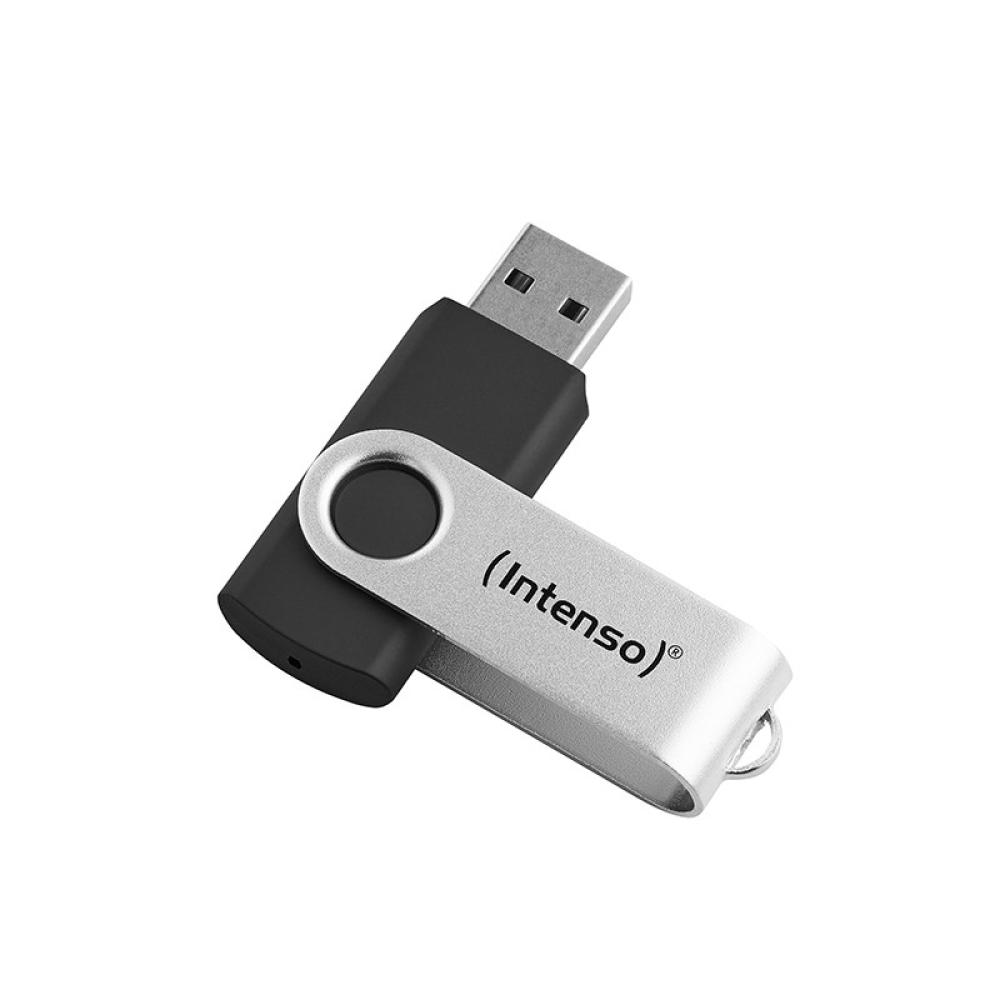 Intenso - Memoria USB Office Line, 256 GB, USB-A, 3.2 Gen 1x1, negro-plata