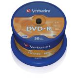 Verbatim - DVD-R Matt Silver 4,7 GB 50 pieza(s)