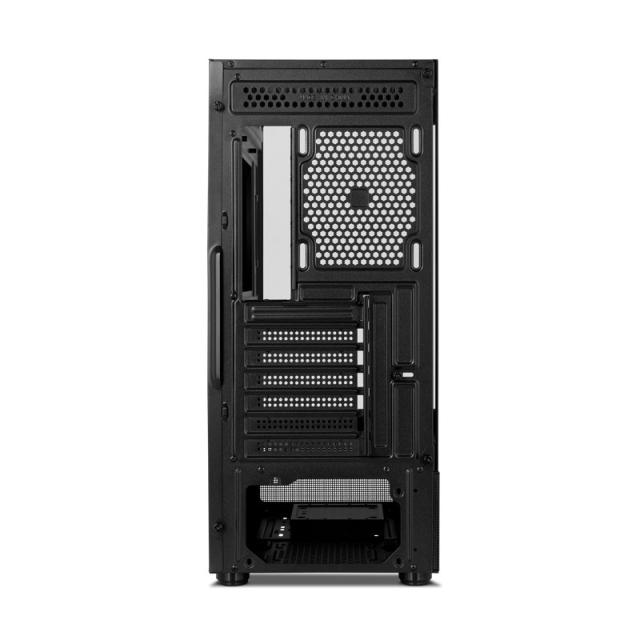 NOX - Hummer NXHUMMERVSNBK carcasa de ordenador Midi Tower Negro