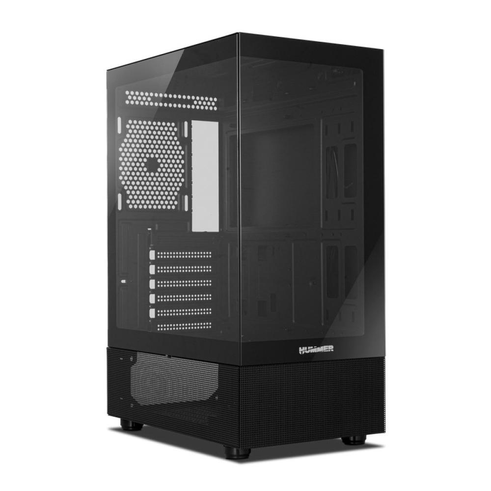 NOX - Hummer NXHUMMERVSNBK carcasa de ordenador Midi Tower Negro