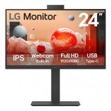 LG - 24BA850-B pantalla para PC 60,5 cm (23.8") 1920 x 1080 Pixeles Full HD Negro