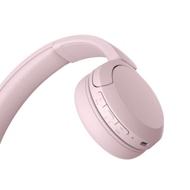 Sony - WHCH520P.CE7 auricular y casco Auriculares Inalámbrico Diadema Llamadas/Música USB Tipo C Bluetooth Rosa