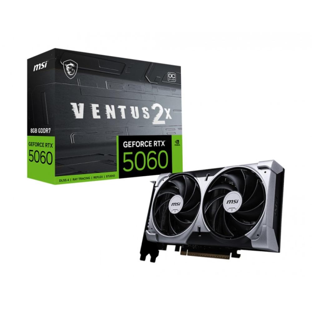 MSI - GeForce RTX 5060 8G VENTUS 2X OC NVIDIA 8 GB GDDR7