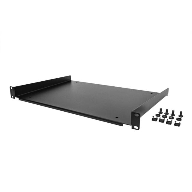StarTech.com - Estante 1U para Rack de Servidores - Bandeja Universal Voladiza para Montaje en Armario Rack para Equipos de Red
