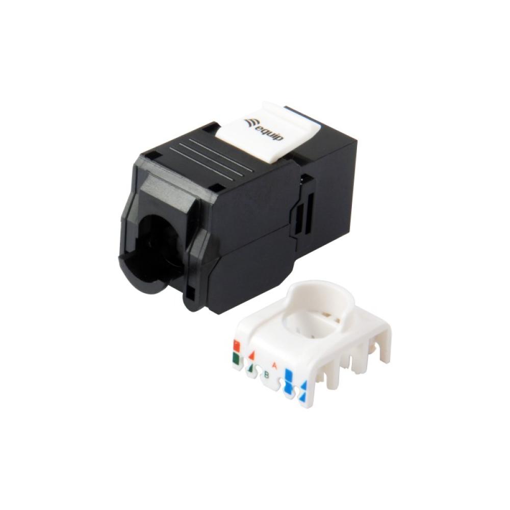 Equip - 769226 cambiador de género para cable RJ-45 LSA Negro