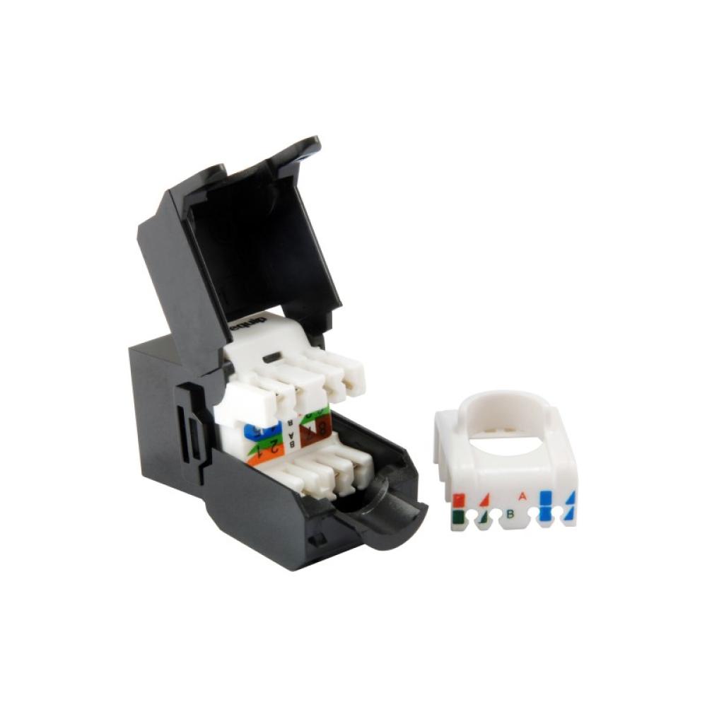 Equip - 769226 cambiador de género para cable RJ-45 LSA Negro
