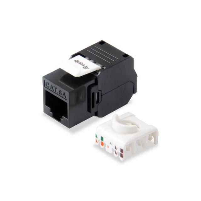 Equip - 769226 cambiador de género para cable RJ-45 LSA Negro