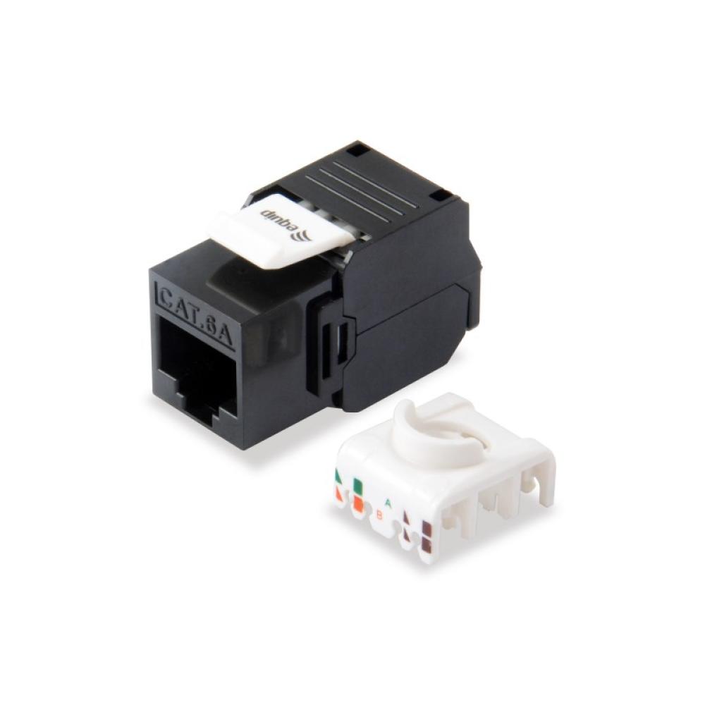 Equip - 769226 cambiador de género para cable RJ-45 LSA Negro
