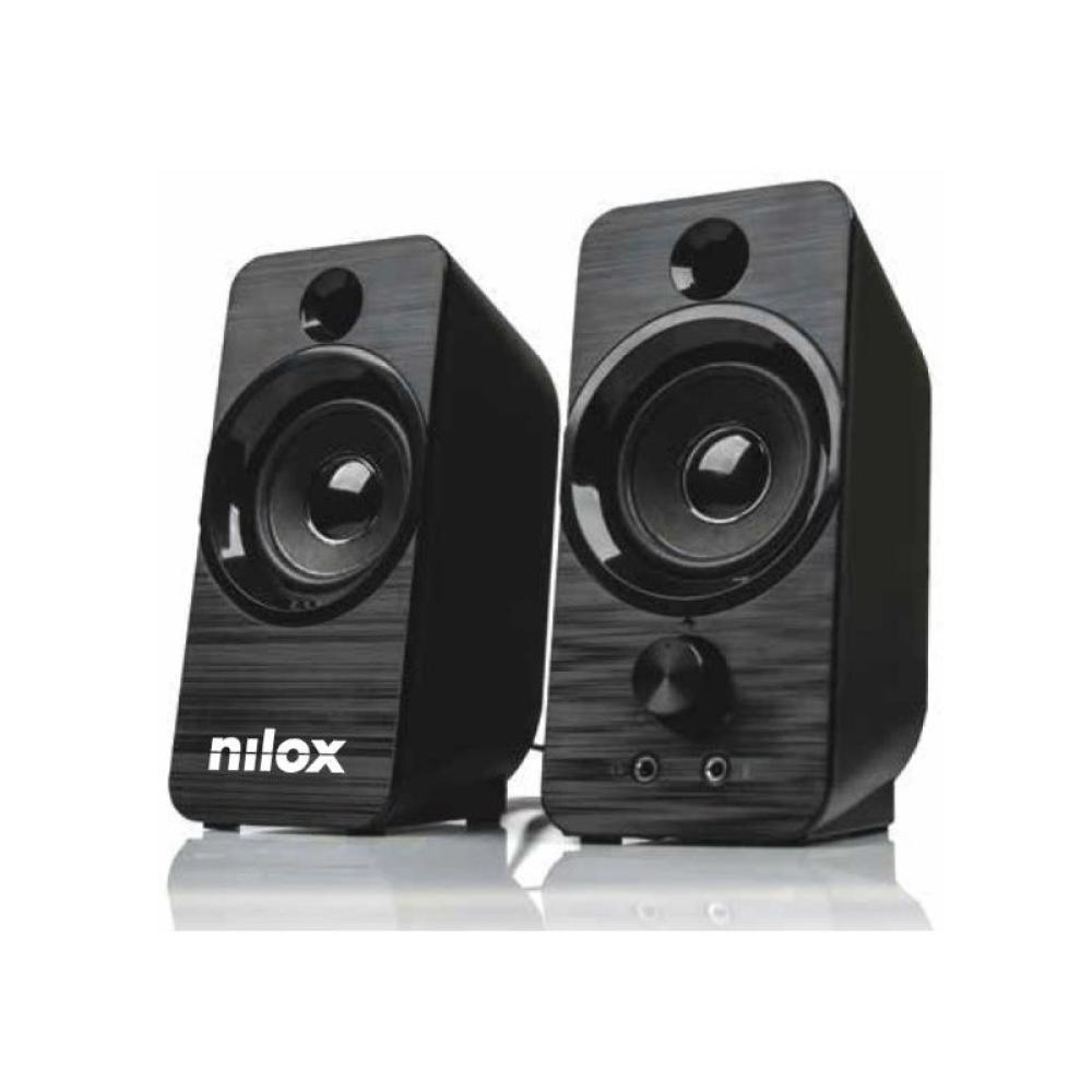 Nilox - Altavoces de 6W con conexión USB