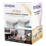 Strong - MESHKITAX3000 sistema Wi-Fi Mesh (Wi-Fi en malla) Doble banda (2,4 GHz / 5 GHz) Wi-Fi 6 (802.11ax) Blanco 2 Interno