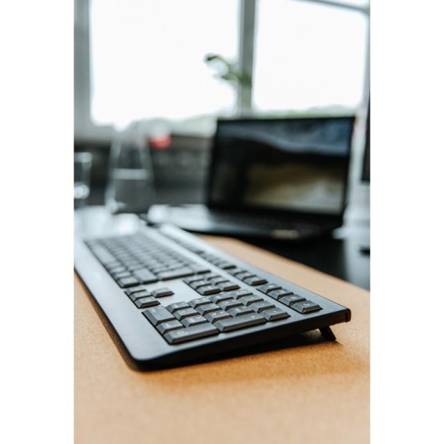 CHERRY - KW 3000 teclado Universal RF inalámbrico QWERTY Español Negro