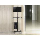 Equip - Estación de trabajo móvil con un solo monitor de 17"-32